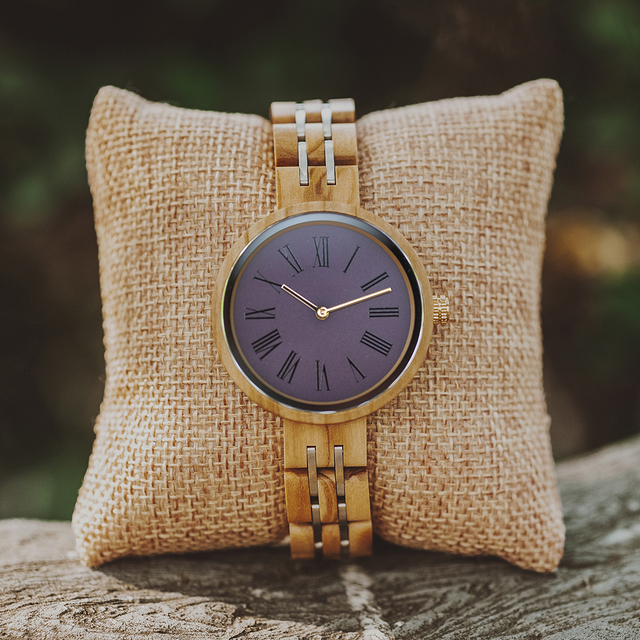 New Arrival Fashion Leisure Wrist Eco-friendly Natural Wood Watches for Men Women