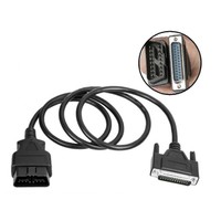 OBD 16-Pin Stecker DB25 Stecker Kabel 28 AWG CMG Feuerfeste PVC-Ummantelung Geflechtabschirmung Video-Datenübertragung 12-Monatige Garantie für