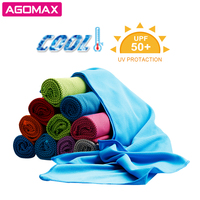 Serviette rafraîchissante instantanée multifonctionnelle imprimée, protection UV, personnalisable, serviette de sport rafraîchissante