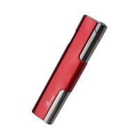 BROAD BD265-B Briquet électronique coupe-vent en métal au butane - Design moderne pour cadeaux d'affaires