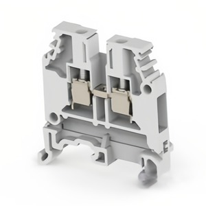 4 Mm&sup2; 6 Mm&sup2; DIN Rail Double Level Wire <strong>Electric</strong> Connector Screw Type Ground Feed Through Test <strong>Terminal</strong> <strong>Block</strong> for <strong>Electric</strong> Panel - Product Image 1