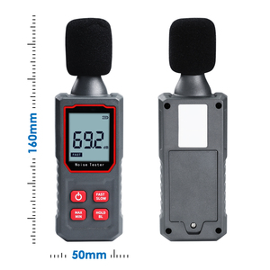 GAIN Sonomètre industriel robuste 30-130 dB, IP54, anti-poussière, anti-chute, écran LCD, pondération A, le plus vendu - Product Image 2