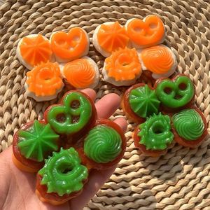 TPR Food Series Simulation <b>Miniature</b> Food Toy Resin Simulation Waffle Biscuit Horn Shape Extrusion Toy - Product Image 6