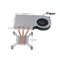 [Meilleures ventes] Refroidisseur de processeur pour PC tout-en-un (AIO) compatible LGA1700 LGA1150, dissipateur thermique en cuivre et aluminium avec ventilateur silencieux anti-poussière