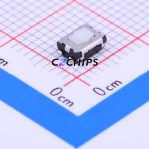 EVQP2602M Tactile Switch SMD,3.5x4.7mm Switch Single Pole Single Throw Rectangle Button 3.5N Vertical Mount - Product Image 1