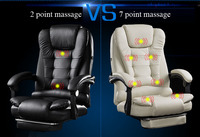 Chaises de bureau de direction ergonomiques en cuir avec massage et roulettes pivotantes, prix abordable, de luxe, pour 2026, fabriquées en Chine