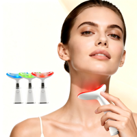 Appareil de beauté PVD 4 modes fonctionnels pour le cou et le visage, soin de la peau sûr et doux, qualité salon à domicile