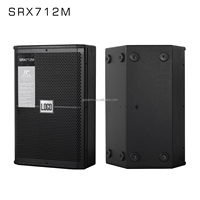 Gooermi SRX712M Haut-parleur professionnel de haute qualité de 12 pouces avec des basses profondes et un son clair pour les fêtes et les événements