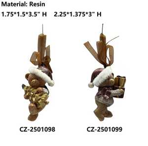 <span class=keywords><strong>Ours</strong></span> de Noël en résine avec arbre déco, mignon <span class=keywords><strong>ours</strong></span> de Noël en résine avec arbre pour décoration - Product Image 4