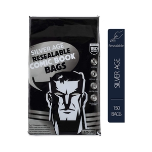Eco Friendly Silver Age Re-Sealable Comic Book Bags