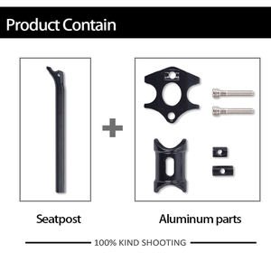 <span class=keywords><strong>Tija</strong></span> de sillín de bicicleta de <span class=keywords><strong>carbono</strong></span> completo BXT, <span class=keywords><strong>tija</strong></span> de sillín de bicicleta de carretera de montaña ligera, tubo de asiento de <span class=keywords><strong>carbono</strong></span> brillante/mate 3K 27,2/31,6*350/400mm - Product Image 5