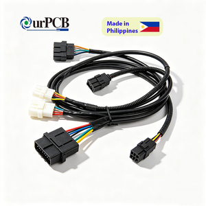 Professional Battery Wire Harness Assembly Heavy Duty Connector <b>Cable</b> Harness for Electric Warehouse Vehicles - Product Image 1
