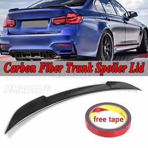 Aileron de coffre arrière en fibre de carbone véritable pour BMW F80 M3 2015-2018 F30 330i 340i 2013-2018 - Product Image 1