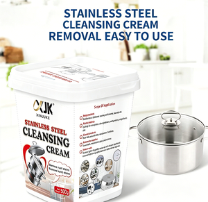 <span class=keywords><strong>Pasta</strong></span> Detergente Multiuso Ecologica Xin Juke 500g con 5-15% di Ingredienti Attivi, Crema per Pulizia Acciaio Inossidabile - Product Image 3