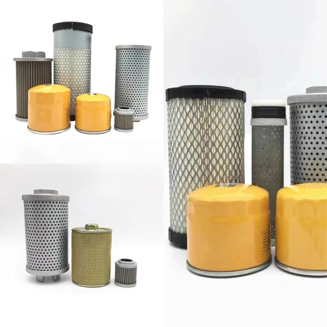 Excavator Parts Oil/diesel/air Filter Complete Set for U20 U30