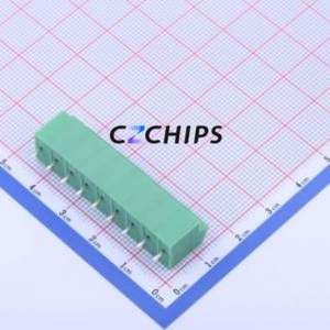 KF250NH-5.0-9P Spring Terminal Block Through hole Component (THT),P=5mm Connector 1x9P 5mm Green 9P - Product Image 2