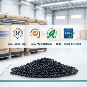 Gránulos de Poliamida 66 Resistentes a Químicos FUXIChemical PA66 GF25, Pellets de Nylon 66, Grado de Moldeo por Inyección, para Piezas Automotrices e Ingeniería - Product Image 1