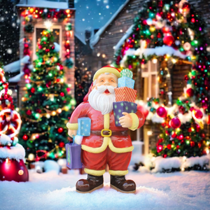 Grande <span class=keywords><strong>Figurine</strong></span> Commerciale Extérieure en Résine de Fibre de Verre Canne à Bonbons Géante Bonhomme de Neige <span class=keywords><strong>Casse</strong></span>-<span class=keywords><strong>Noisette</strong></span> Soldat Décorations de Noël - Product Image 1