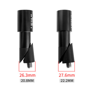 MUQZI — <span class=keywords><strong>adaptateur</strong></span> d'extension de fourche de vélo, pour <span class=keywords><strong>vtt</strong></span> et <span class=keywords><strong>route</strong></span> S, 20.8/22.2MM, pièces de vélo coulissantes, noyau suspendu - Product Image 4