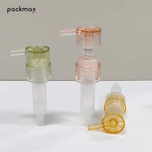 Clear High-Transparency PP Lotion <b>Pump</b> Head 32-Tooth External Design for Body Wash <b>Shampoo</b> Scratch-Resistant Ribbed Closure - Product Image 5