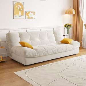 Canapé-<span class=keywords><strong>lit</strong></span> en tissu Cloud, meubles de salon, canapé-<span class=keywords><strong>lit</strong></span> pliable, canapé convertible, canapé-<span class=keywords><strong>lit</strong></span> - Product Image 1