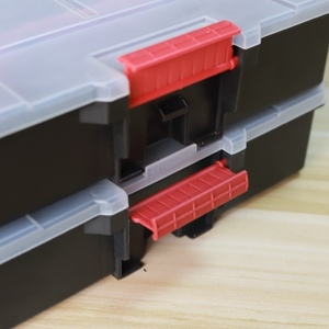 กล่องจัดเก็บอะไหล่พลาสติกแบบมีฝาปิด กล่องใส่ฮาร์ดแวร์ กล่องเก็บเครื่องมือ - Product Image 4