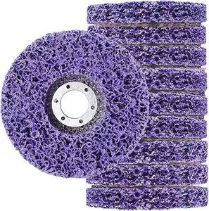 <span class=keywords><strong>Disque</strong></span> de nettoyage et de décapage Poly Disc pour meuleuse d'angle 4" 4.5" 5" pour enlever la peinture, l'huile, le <span class=keywords><strong>bois</strong></span> - Product Image 2