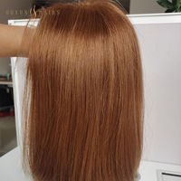 Livraison Rapide Vente en Gros Perruque Juive Brun Foncé Cheveux Humains Raie Libre Dessus en Dentelle Nouveau Design