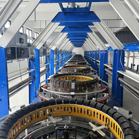 Machine automatique à 6 navettes pour la fabrication de bâches en PP, grande taille avec moteur, pour la production de sacs tissés en plastique