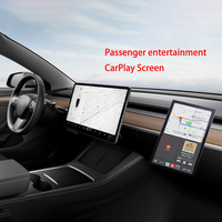 Layar CarPlay 9 inci untuk Mobil dengan Apple CarPlay & Android Auto, Mode Potret & Lanskap, Layar Sentuh, Kamera Mundur, Navigasi GPS