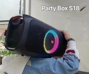 Loa Karaoke S18 Loa ngoài trời cỡ lớn dành cho DJ, tiệc tùng, loa kép 6.5 inch 100W, loa Bluetooth có micro dành cho tiệc gia đình - Product Image 2