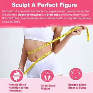 Oem תוסף פרוביוטי + פרביוטי עיכול תמיכה בריאות הנרתיק 500 מיליון סיבי ציפוס למבוגרים - Product Image 3