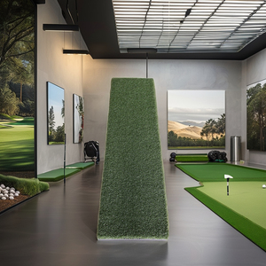 <span class=keywords><strong>Simulateur</strong></span> de <span class=keywords><strong>golf</strong></span> intérieur Tapis de frappe Réaliste Soft Tee Turf <span class=keywords><strong>Prix</strong></span> réduit - Product Image 6
