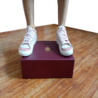 Caja de Exhibición de Cartón Negro Grande Personalizada, Caja de Embalaje de Papel, Impresión de Logotipo OEM, Caja de Regalo Magnética Reciclable