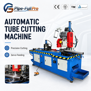 cnc pipe cutting machine MC-425CNC Automatic Metal Circular Saw with Servo <b>Motor</b> for Solid Bar and Tube Cutting - Product Image 1