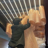 Lustres commerciaux personnalisés LeArt avec accessoires complets et installation facile, plafond texturé blanc de style français