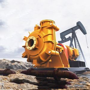 Factory 15kw 10 Inch 3 Phase Dredge Mud Industrial Horizontal Centrifugal Slurry <b>Pump</b> for Mining - Product Image 1