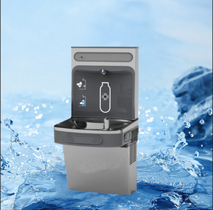 कारखाने की आपूर्ति सेंसर सक्रियण पेयजल कूलर पोउ डिस्पेंसर दीवार पर स्थापित बोतल भरने स्टेशन कोल्ड पीने का फव्वारा - Product Image 2