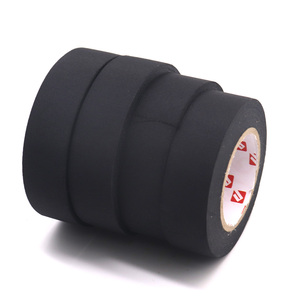 Schwarzes Kabel Elektrisches Polyester kleber Auto Cloth Wire Harness Tape Stoff gewebe Wiring Tape - Product Image 3
