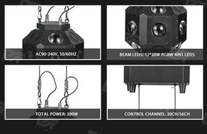 Luce del pannello a matrice di RGBW-DMX512 ha controllato la matrice di Pixel a <span class=keywords><strong>LED</strong></span> per lo sfondo del palco, eventi di concerti e Video ad alta risoluzione - Product Image 2