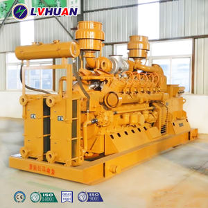 مولد غاز طبيعي بقدرة 1 ميجاوات لمحطة توليد الطاقة ذات الدورة المدمجة CCPP، توربين غاز مستعمل LVHUAN LHNG600 مبرد بالماء بكفاءة 80% وجهد 24 فولت تيار مستمر - Product Image 1