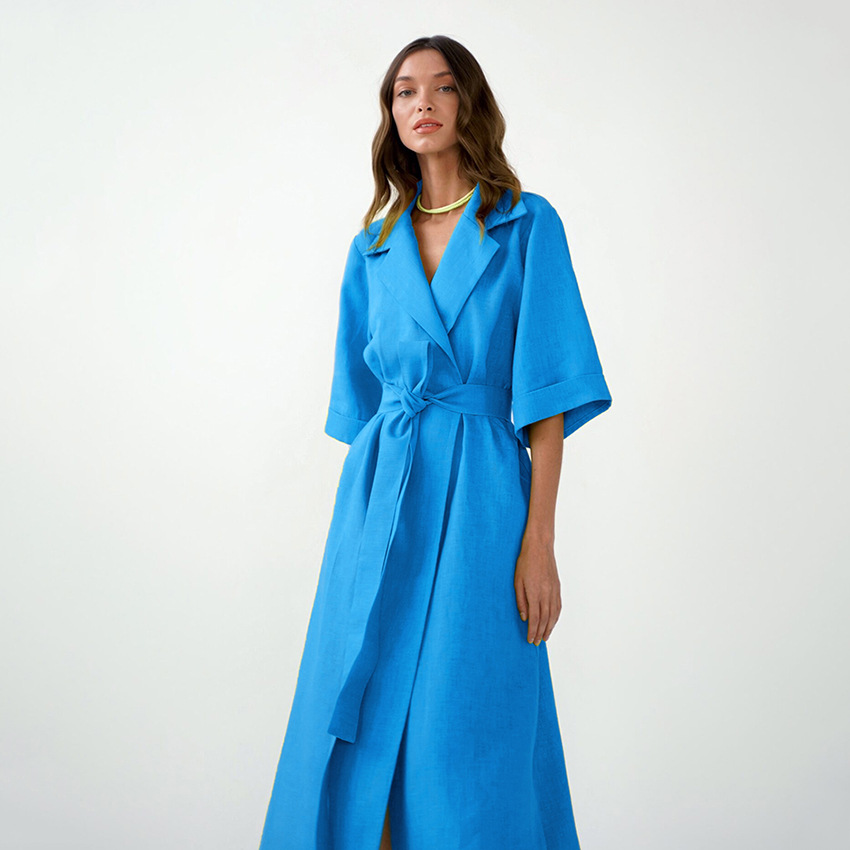 New Fashion Womens Cotton Linen Dresses European and American Tailored Collar Blazer Dress With Belt| Alibaba.com New Fashion Womens Cotton Linen Dresses European and American Tailored Collar Blazer Dress With Belt| Alibaba.com