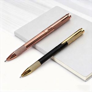 Carved Luxury Metal Ballpoint <b>Pen</b> with logo Business Signature Metal <b>Pen</b> Black Custom <b>Pen</b> Suitable for Corporate Event Gifts - Product Image 2