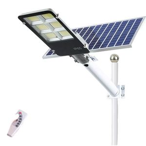 Lampadaire solaire LED intégré pour jardin extérieur, solution d'éclairage écologique IP65 - Product Image 1