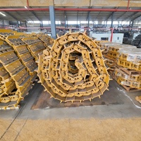 Pièces de train de roulement pour bulldozer et excavatrice, ensemble de semelles de chenille pour bulldozer