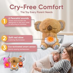 <span class=keywords><strong>Jouet</strong></span> en peluche doux et personnalisé pour l'autisme, avec son de hochet mignon et doux, <span class=keywords><strong>jouet</strong></span> musical apaisant avec vibrations et battements de cœur pour bébés - Product Image 4