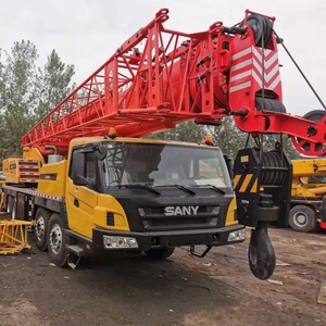 Grue sur camion SANY STC500 d'occasion, 50 tonnes, moteur Weichai, hauteur de levage 62 m, pompe de boîte de vitesses, excellent état - Product Image 3