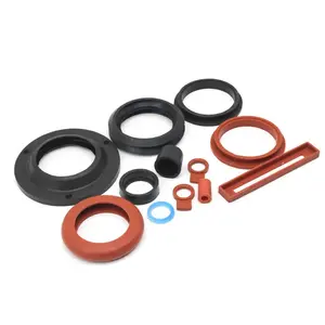 Custom Molded Rubber Seals NBR Silicone EPDM FKM Sealing Ring Flat Rubber Gasket