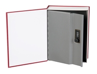 Coffre-fort en forme de livre en acier de 4 tailles différentes, boîte à monnaie cachée avec serrure à clé, coffre-fort dictionnaire cadeau, coffre-fort en forme de livre avec serrure à combinaison