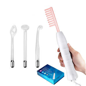 Dispositivo de Terapia Facial de Alta Frequência, Varinha de Terapia Facial, Dispositivo Facial Galvânico para Tratamento de Acne, Dispositivo Portátil para Lifting Facial - Product Image 4